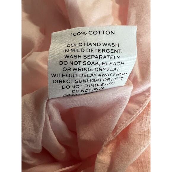 Rumer Chloe Maxi Dress Size X- Small Pink Ruched Front - Picture 15 of 15